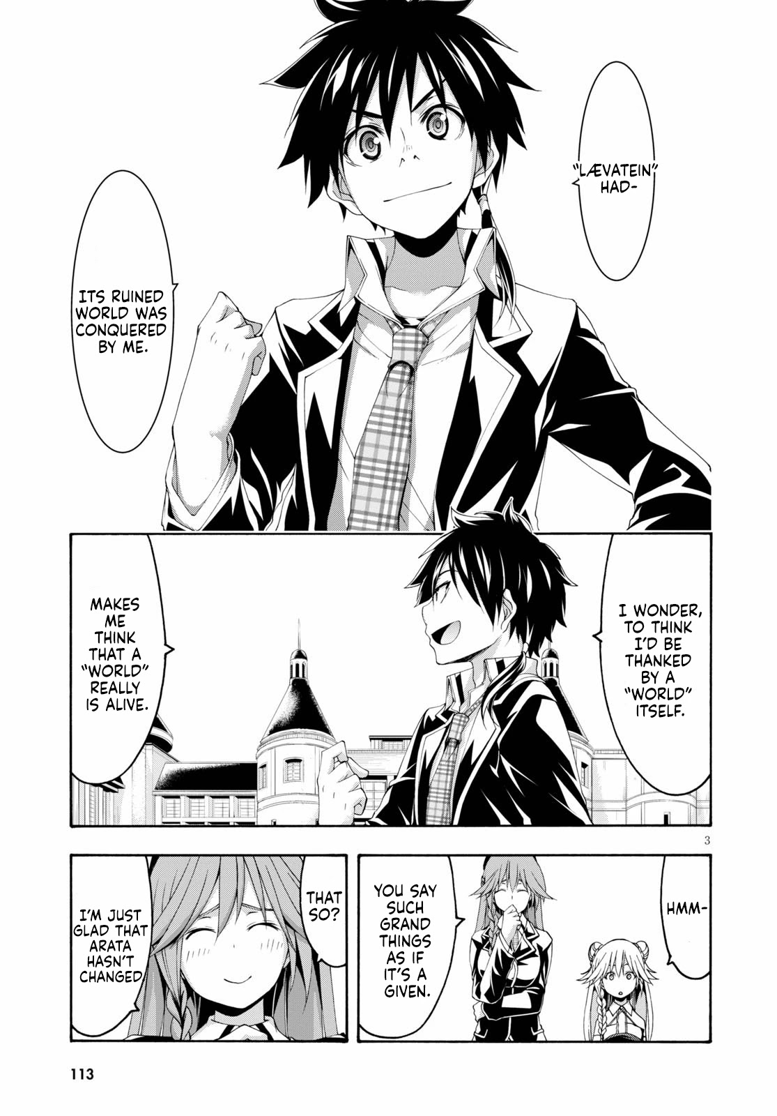 Trinity Seven: 7-Nin no Mahoutsukai Chapter 117 page 4 - Chapter 117