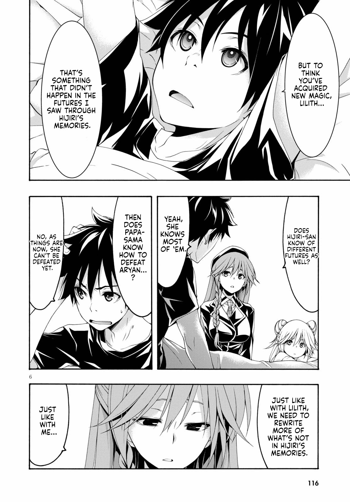 Trinity Seven: 7-Nin no Mahoutsukai Chapter 117 page 7 - Chapter 117