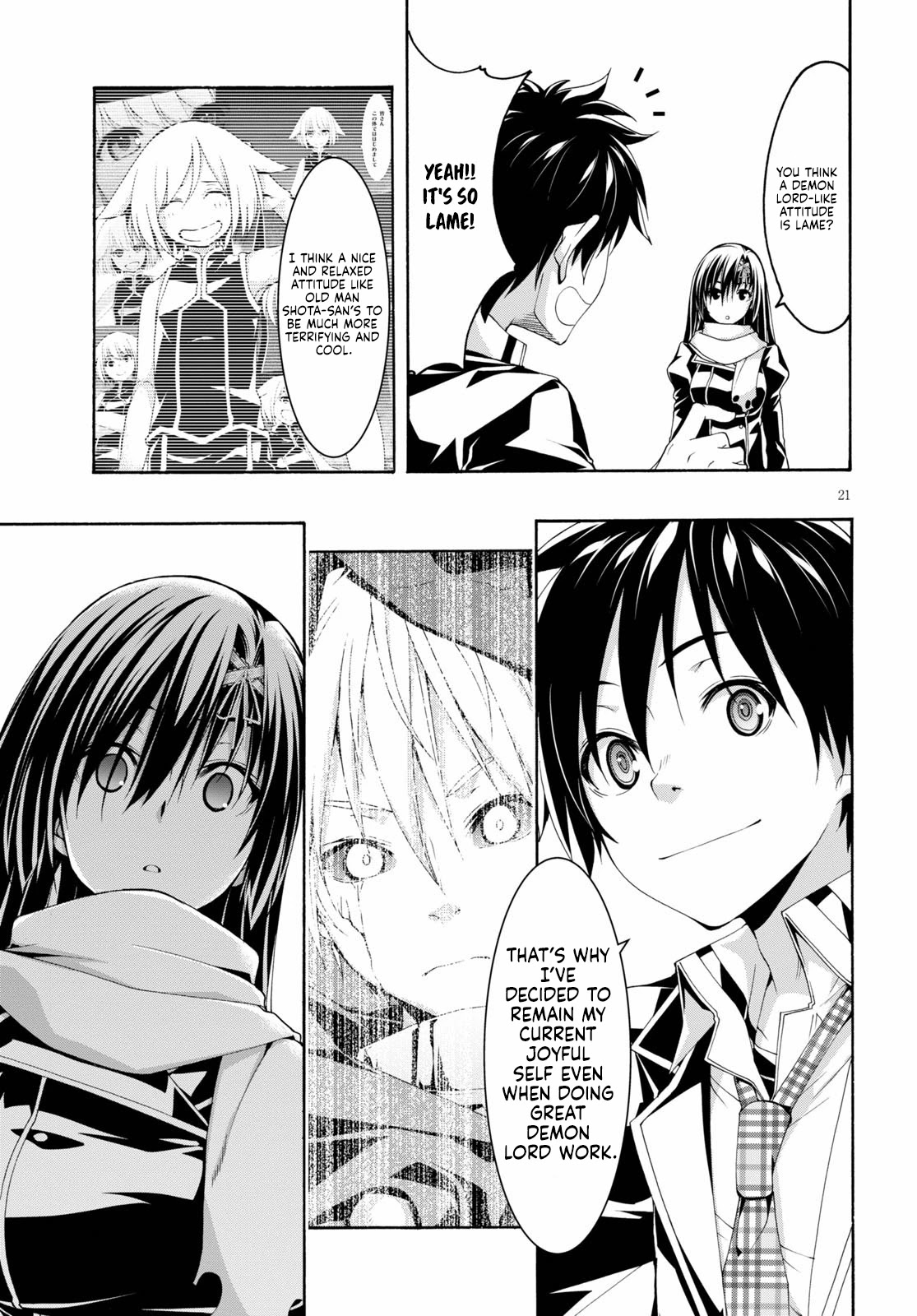Trinity Seven: 7-Nin no Mahoutsukai Chapter 118 page 21 - Chapter 118