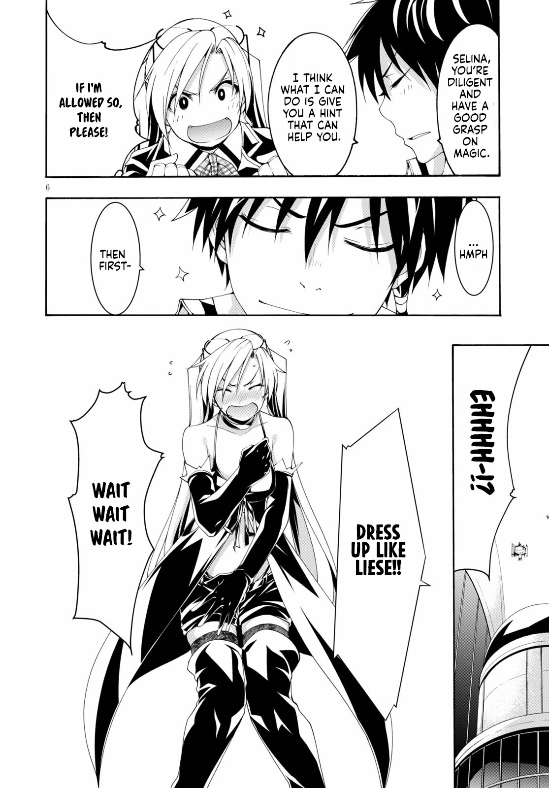Trinity Seven: 7-Nin no Mahoutsukai Chapter 118 page 7 - Chapter 118