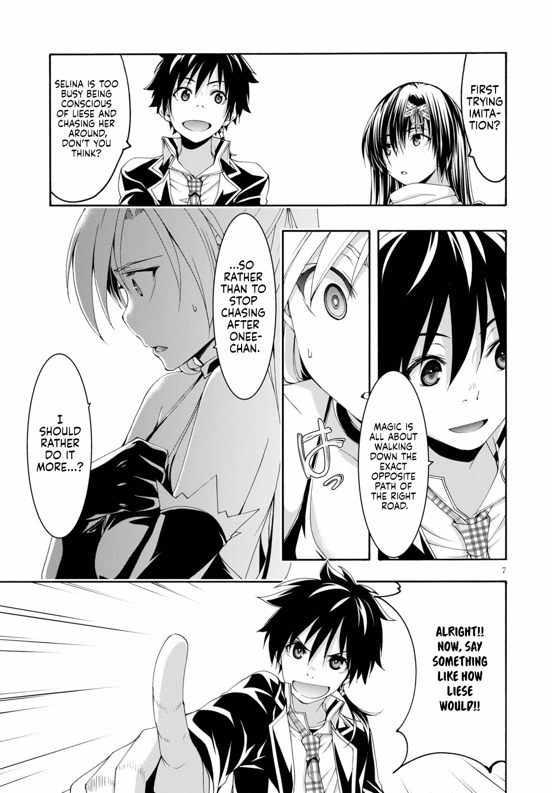 Trinity Seven: 7-Nin no Mahoutsukai Chapter 118 page 8 - Chapter 118