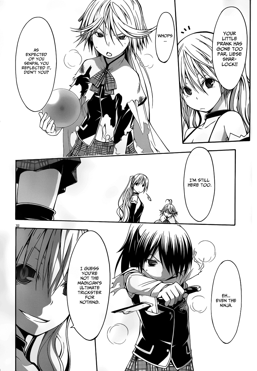 Trinity Seven: 7-Nin no Mahoutsukai Chapter 12 page 33 - Chapter 12: Dark Mage & Sub-Administer