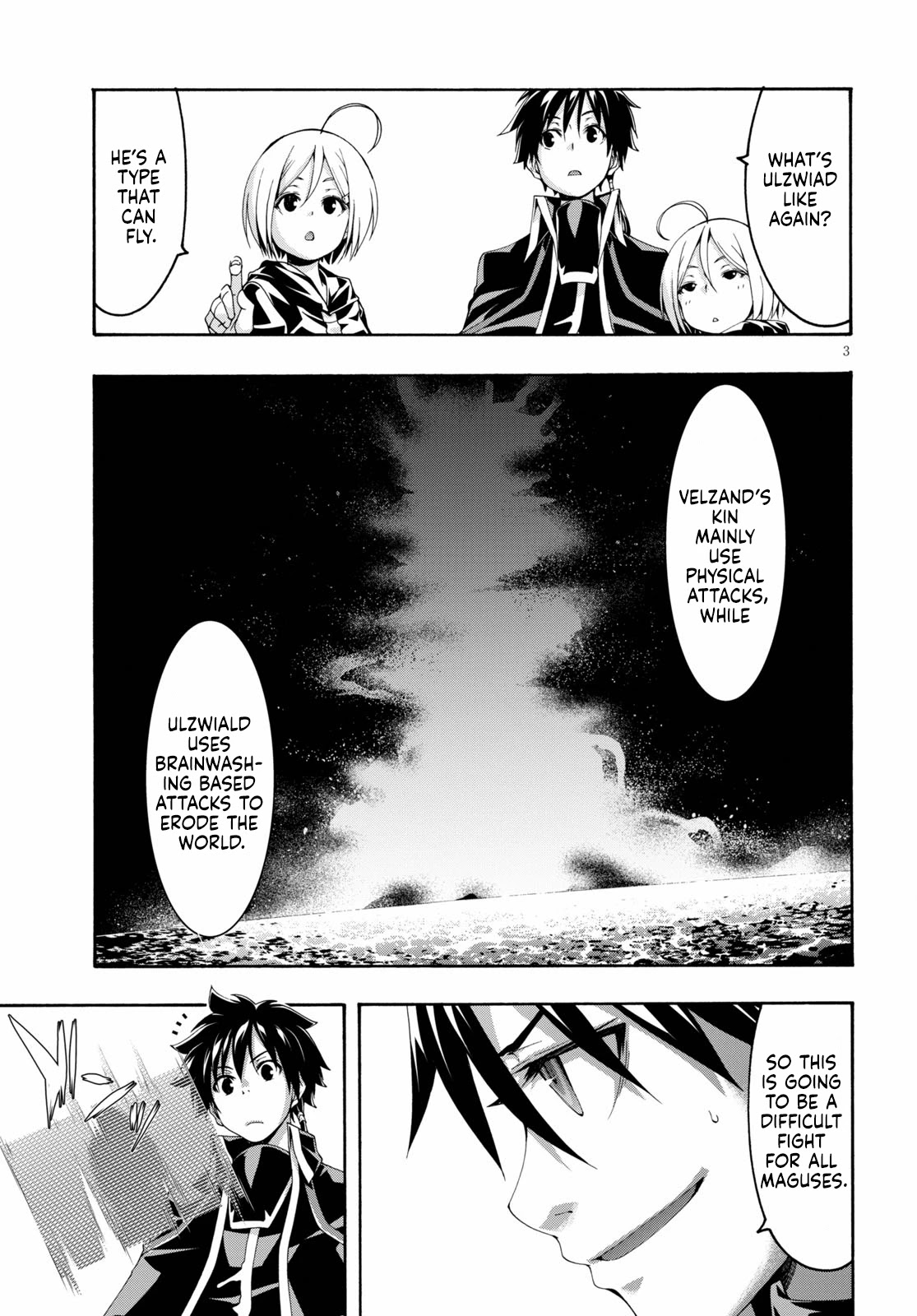 Trinity Seven: 7-Nin no Mahoutsukai Chapter 120 page 4 - Chapter 120