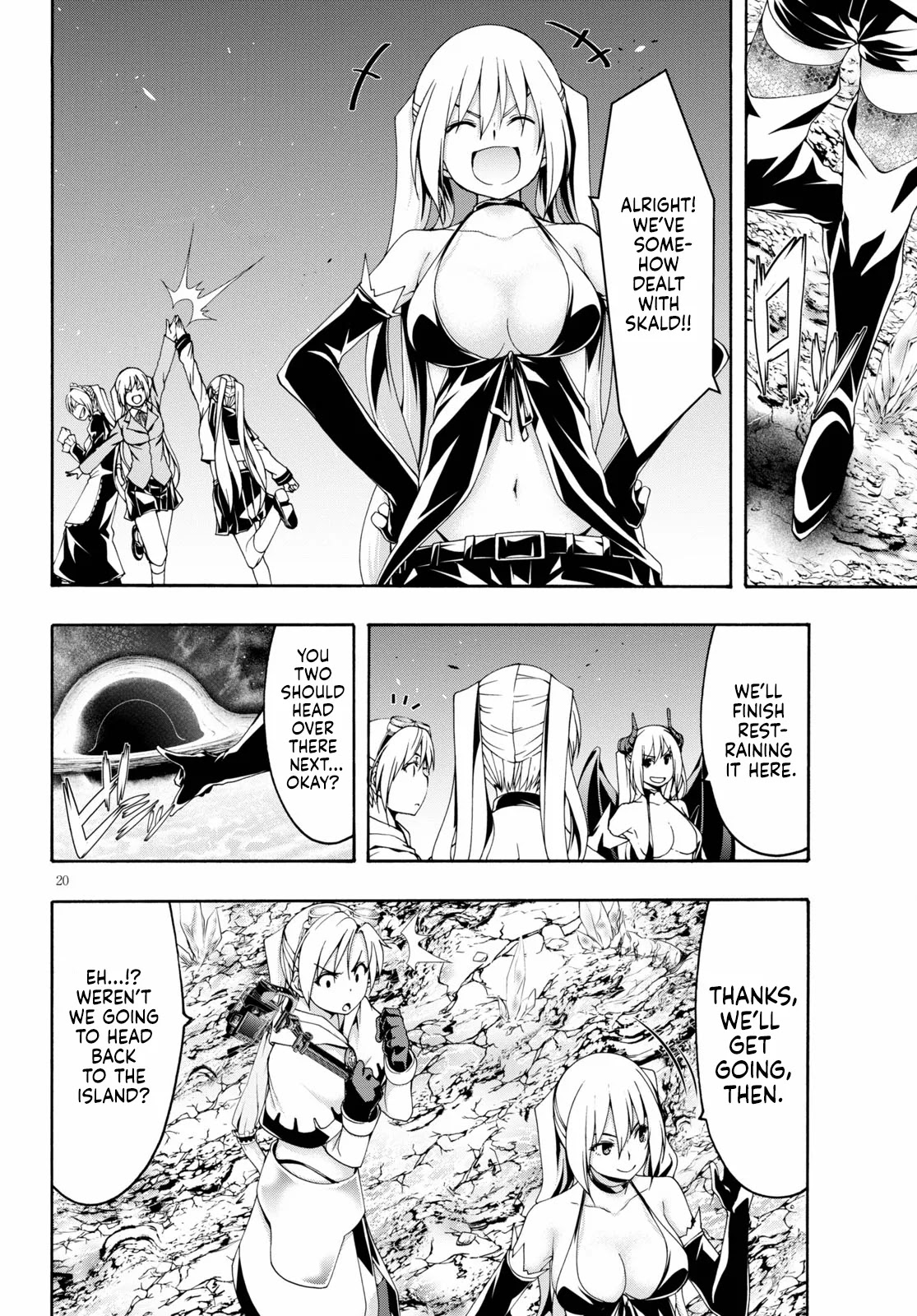 Trinity Seven: 7-Nin no Mahoutsukai Chapter 121 page 21 - Chapter 121