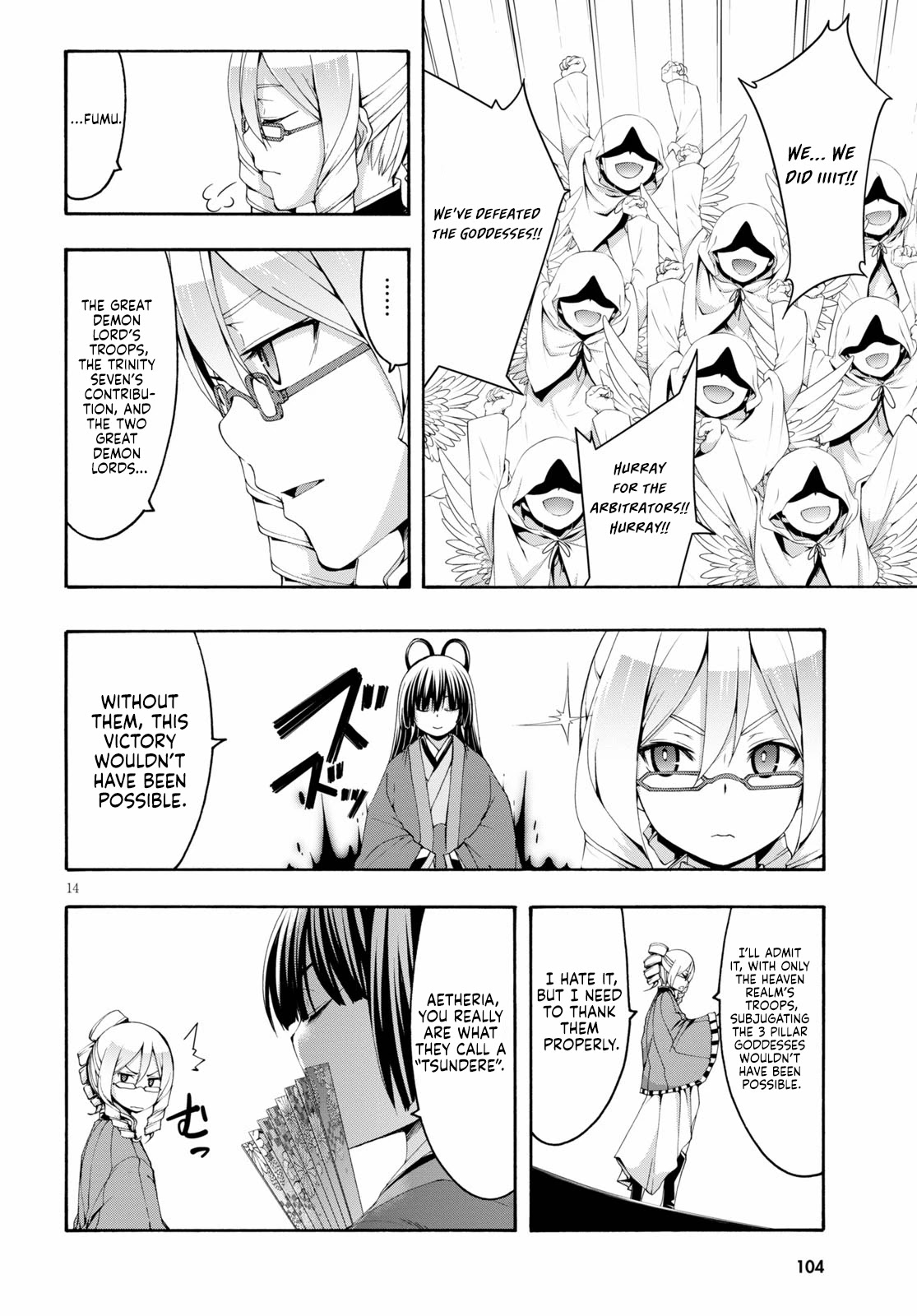 Trinity Seven: 7-Nin no Mahoutsukai Chapter 122 page 16 - Chapter 122