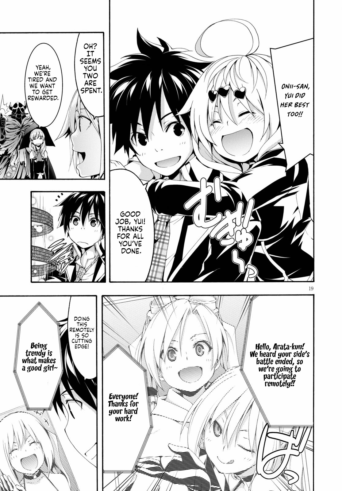 Trinity Seven: 7-Nin no Mahoutsukai Chapter 122 page 21 - Chapter 122