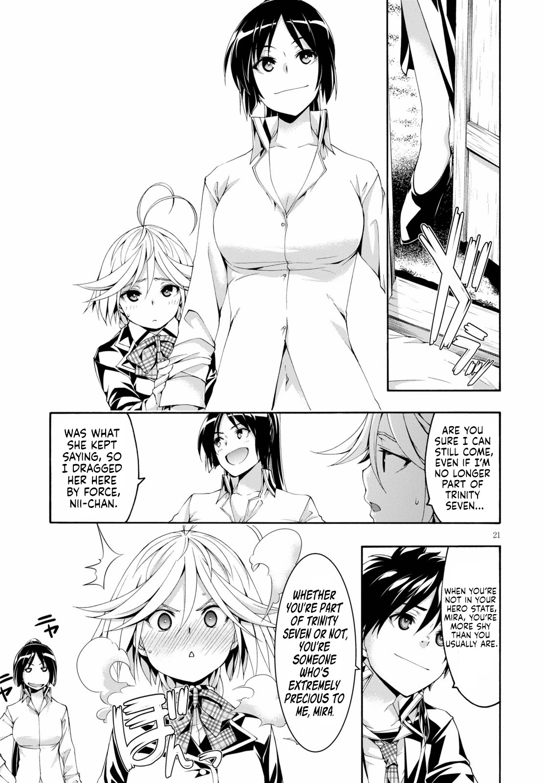 Trinity Seven: 7-Nin no Mahoutsukai Chapter 122 page 23 - Chapter 122