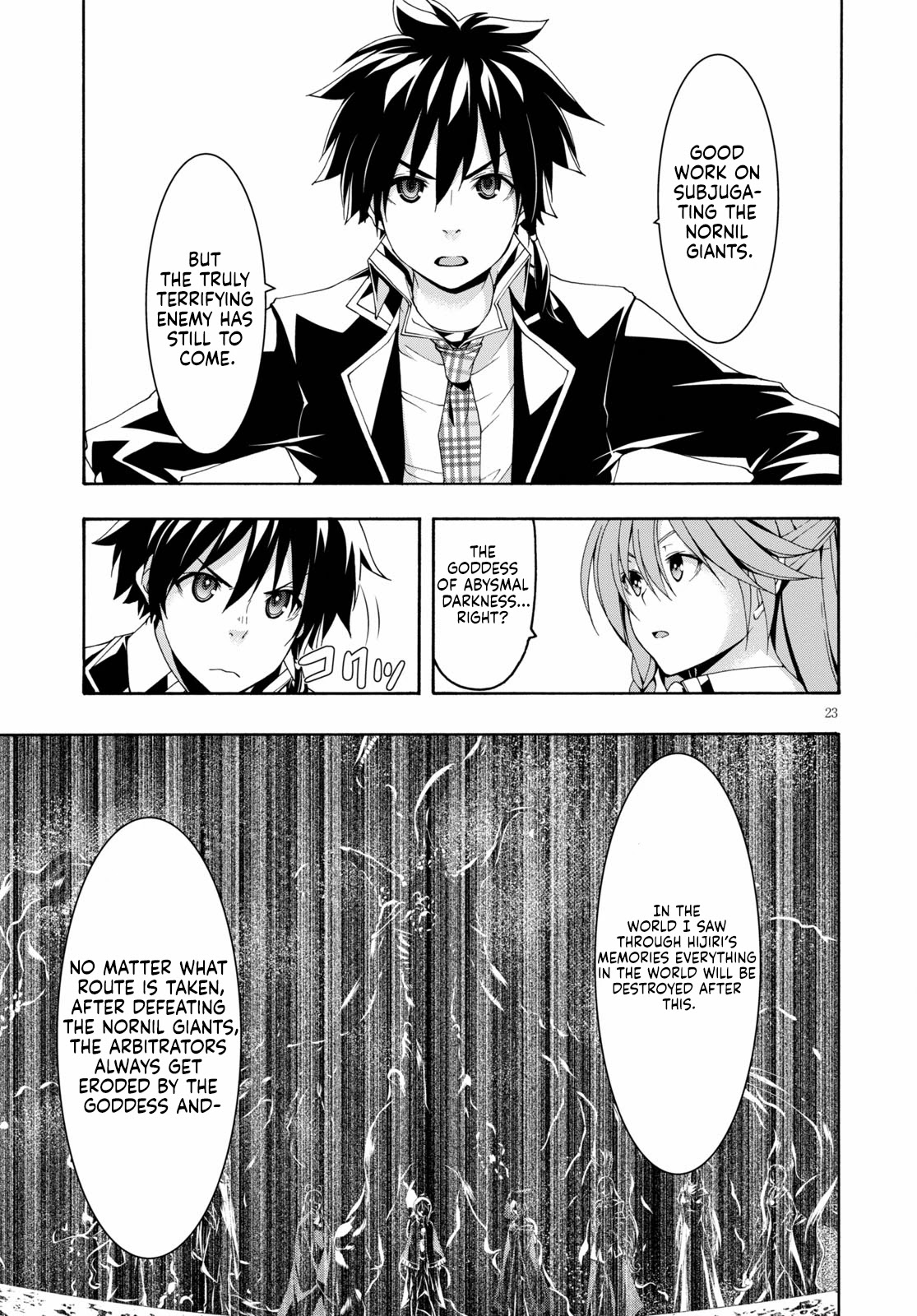 Trinity Seven: 7-Nin no Mahoutsukai Chapter 122 page 25 - Chapter 122