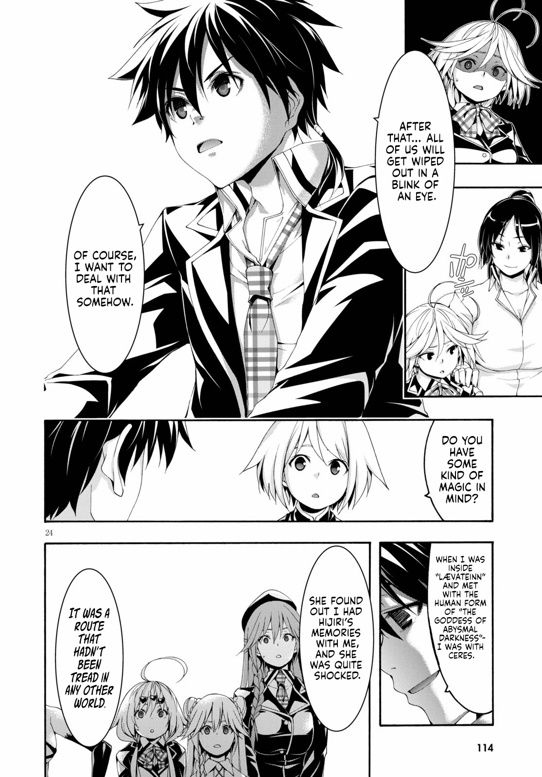Trinity Seven: 7-Nin no Mahoutsukai Chapter 122 page 26 - Chapter 122