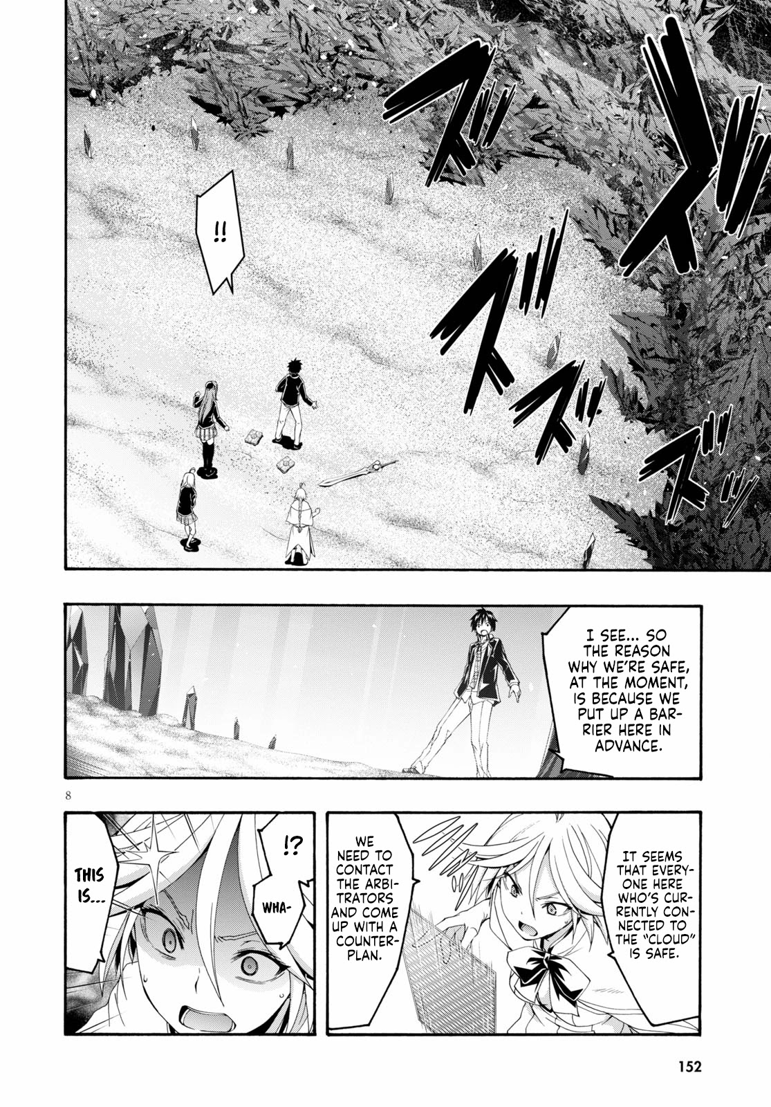 Trinity Seven: 7-Nin no Mahoutsukai Chapter 123 page 10 - Chapter 123