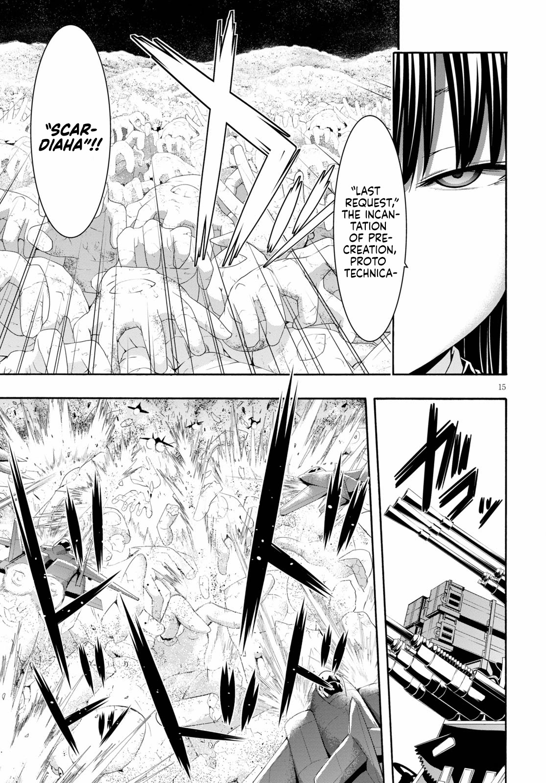 Trinity Seven: 7-Nin no Mahoutsukai Chapter 123 page 17 - Chapter 123