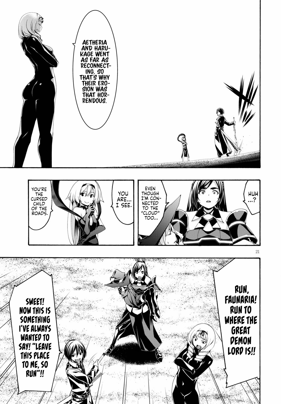 Trinity Seven: 7-Nin no Mahoutsukai Chapter 123 page 23 - Chapter 123