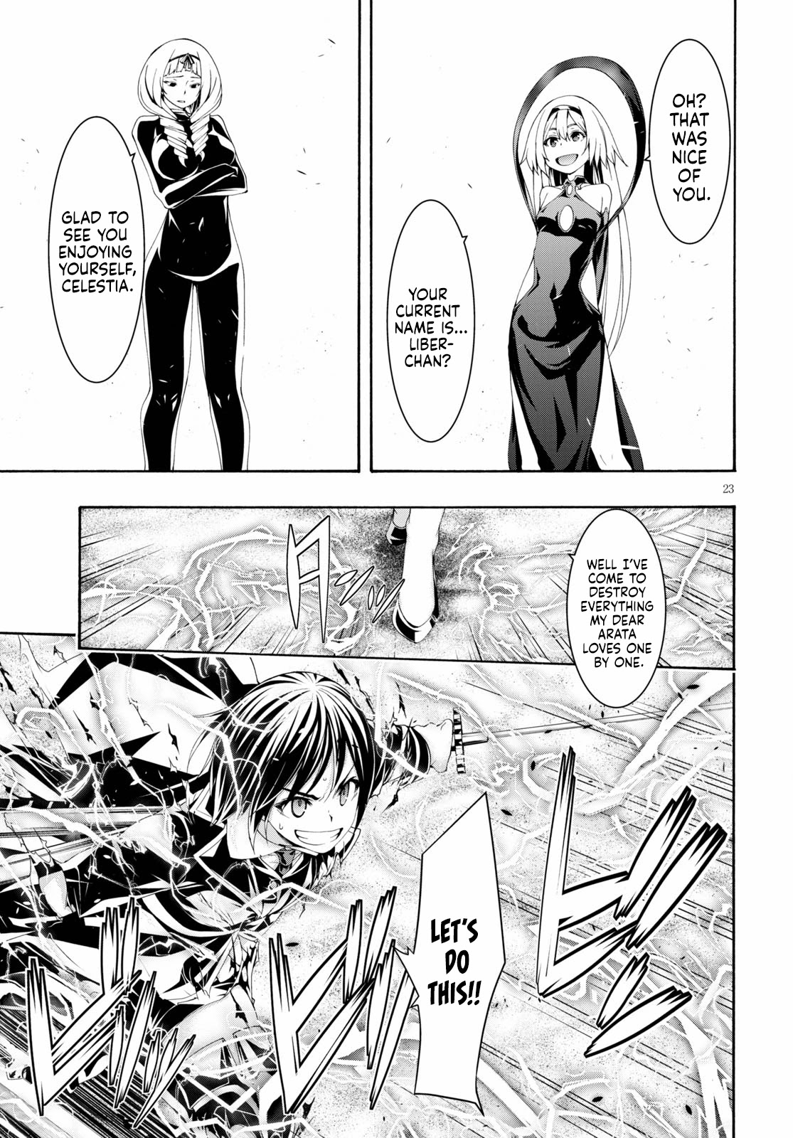 Trinity Seven: 7-Nin no Mahoutsukai Chapter 123 page 25 - Chapter 123