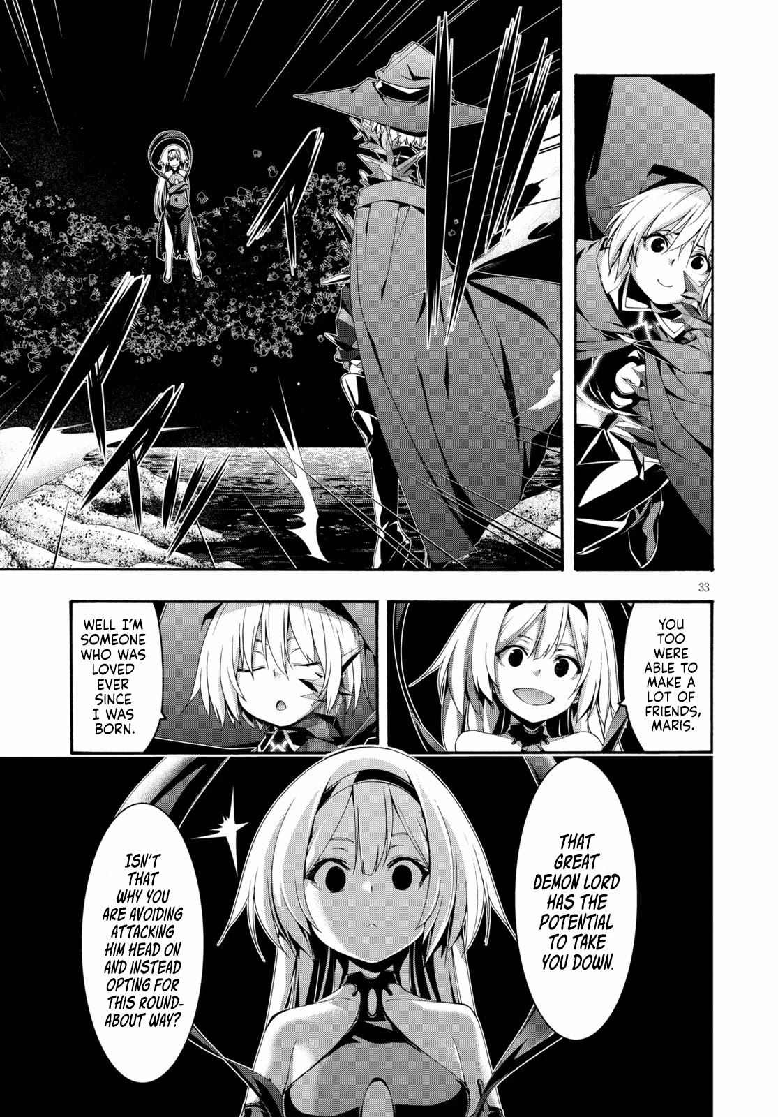 Trinity Seven: 7-Nin no Mahoutsukai Chapter 123 page 35 - Chapter 123