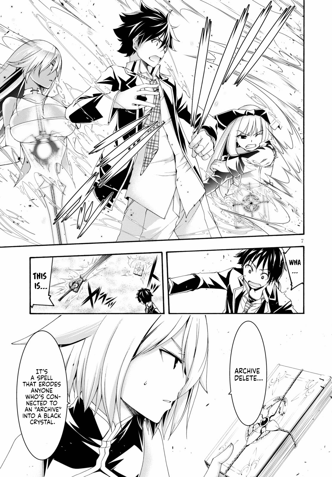 Trinity Seven: 7-Nin no Mahoutsukai Chapter 123 page 9 - Chapter 123