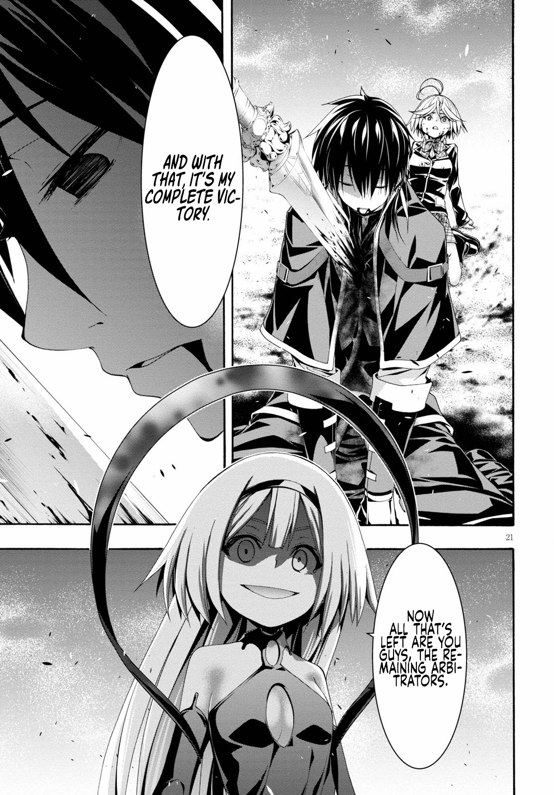Trinity Seven: 7-Nin no Mahoutsukai Chapter 124 page 22 - Chapter 124