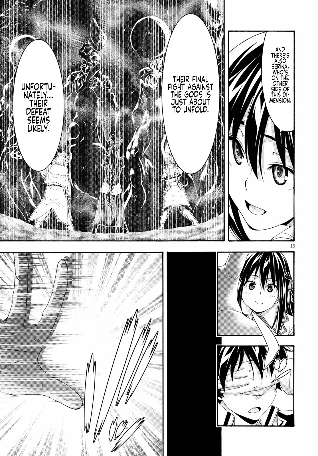 Trinity Seven: 7-Nin no Mahoutsukai Chapter 125 page 17 - Chapter 125