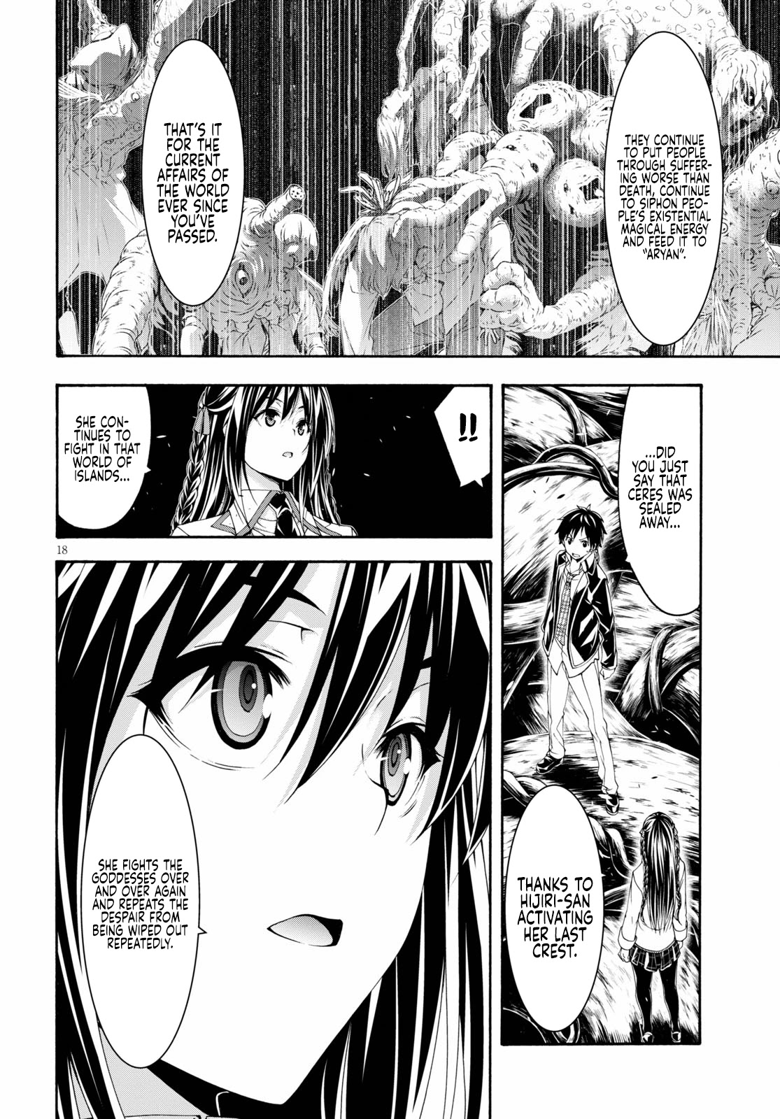 Trinity Seven: 7-Nin no Mahoutsukai Chapter 125 page 19 - Chapter 125