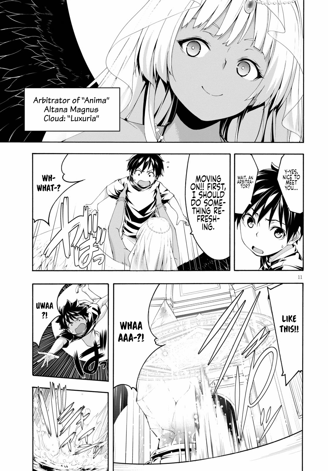 Trinity Seven: 7-Nin no Mahoutsukai Chapter 126 page 13 - Chapter 126