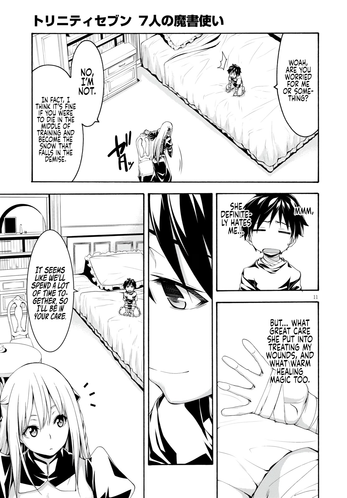 Trinity Seven: 7-Nin no Mahoutsukai Chapter 127 page 13 - Chapter 127