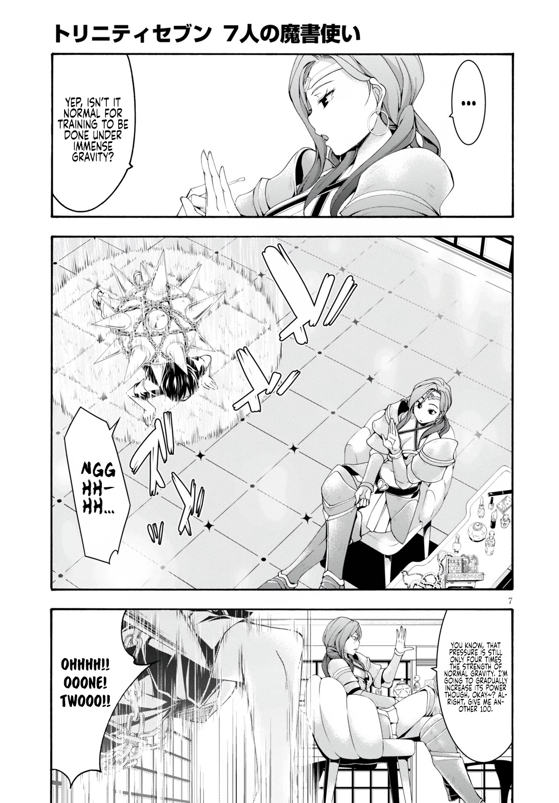 Trinity Seven: 7-Nin no Mahoutsukai Chapter 127 page 9 - Chapter 127