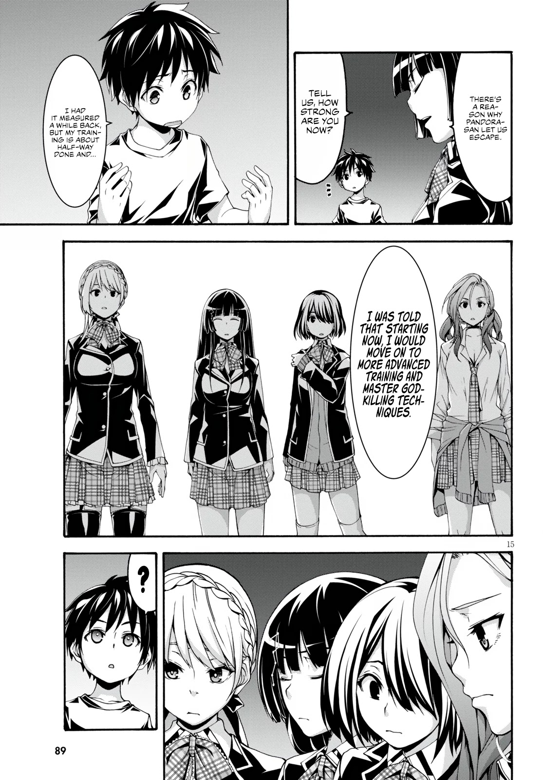 Trinity Seven: 7-Nin no Mahoutsukai Chapter 128 page 17 - Chapter 128