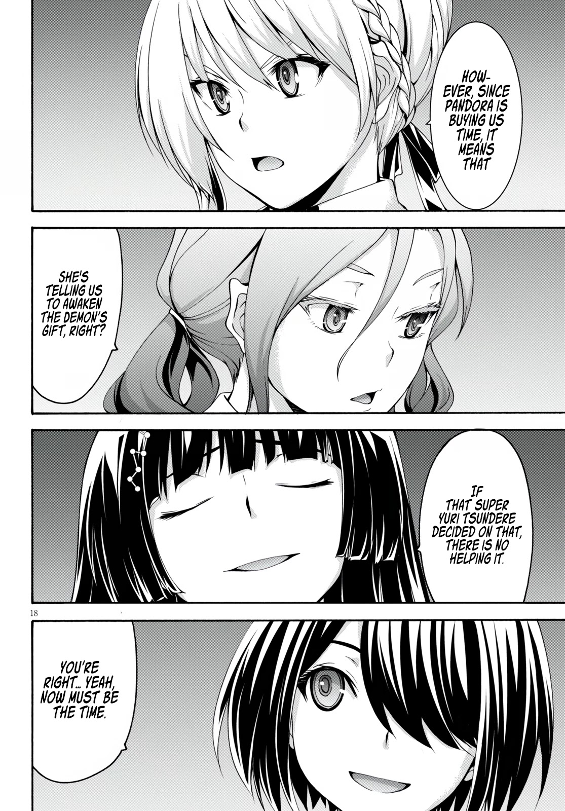 Trinity Seven: 7-Nin no Mahoutsukai Chapter 128 page 20 - Chapter 128