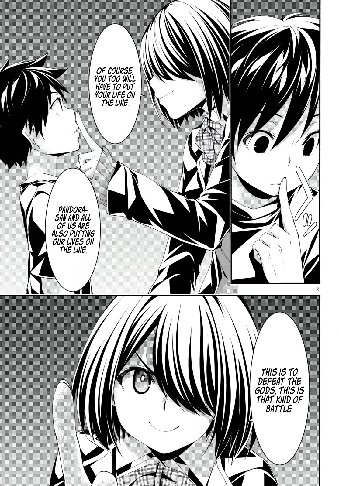 Trinity Seven: 7-Nin no Mahoutsukai Chapter 128 page 23 - Chapter 128