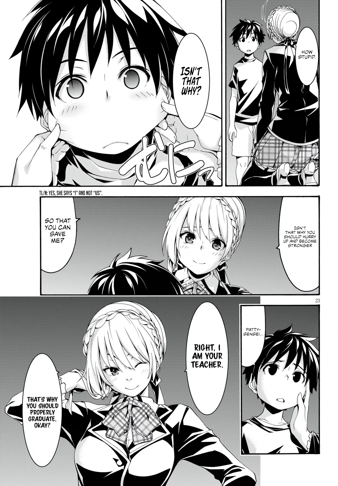 Trinity Seven: 7-Nin no Mahoutsukai Chapter 128 page 25 - Chapter 128