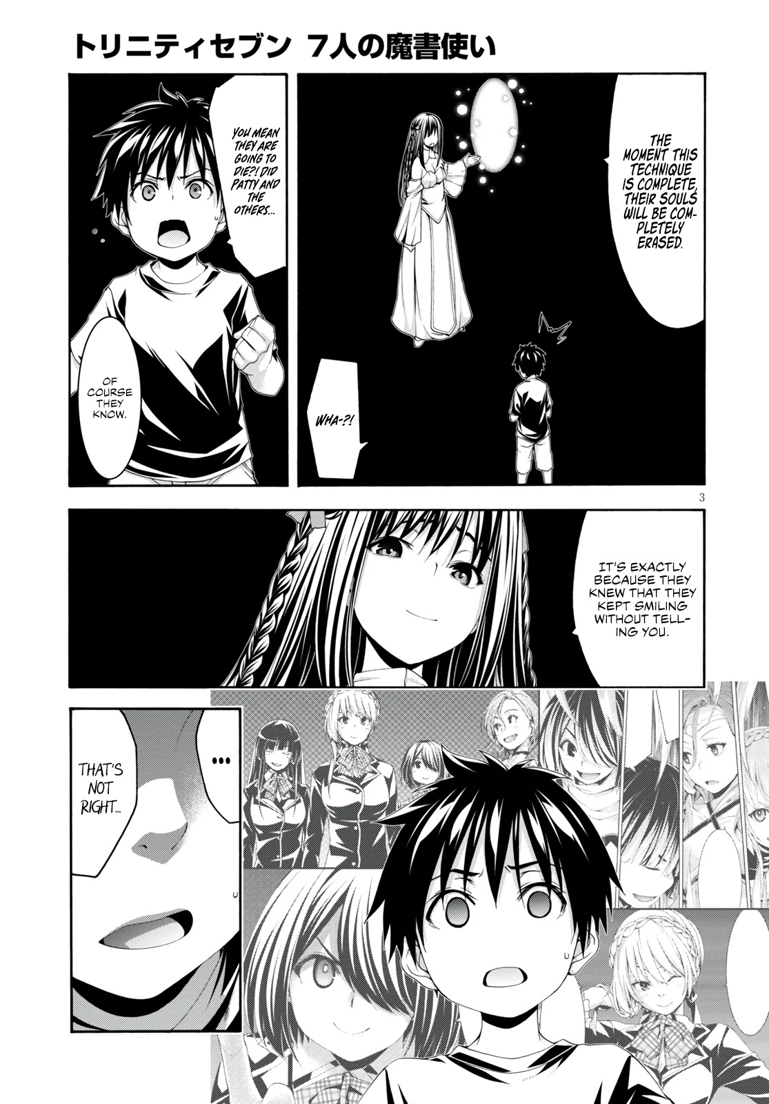Trinity Seven: 7-Nin no Mahoutsukai Chapter 129 page 5 - Chapter 129