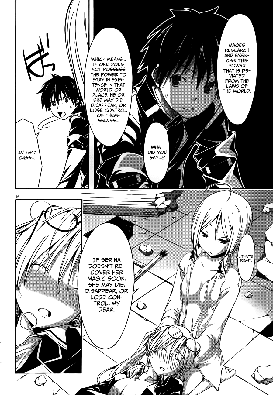 Trinity Seven: 7-Nin no Mahoutsukai Chapter 13 page 19 - Chapter 13: Top Security & Trickster
