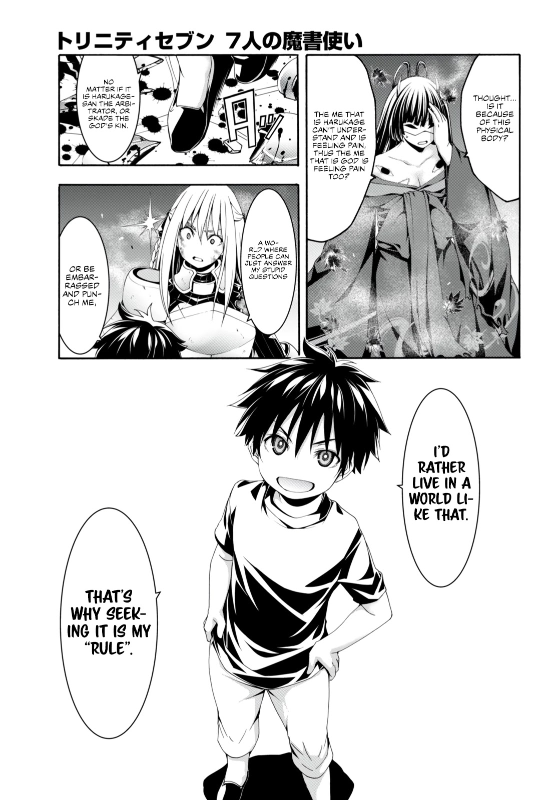 Trinity Seven: 7-Nin no Mahoutsukai Chapter 130 page 22 - Chapter 130