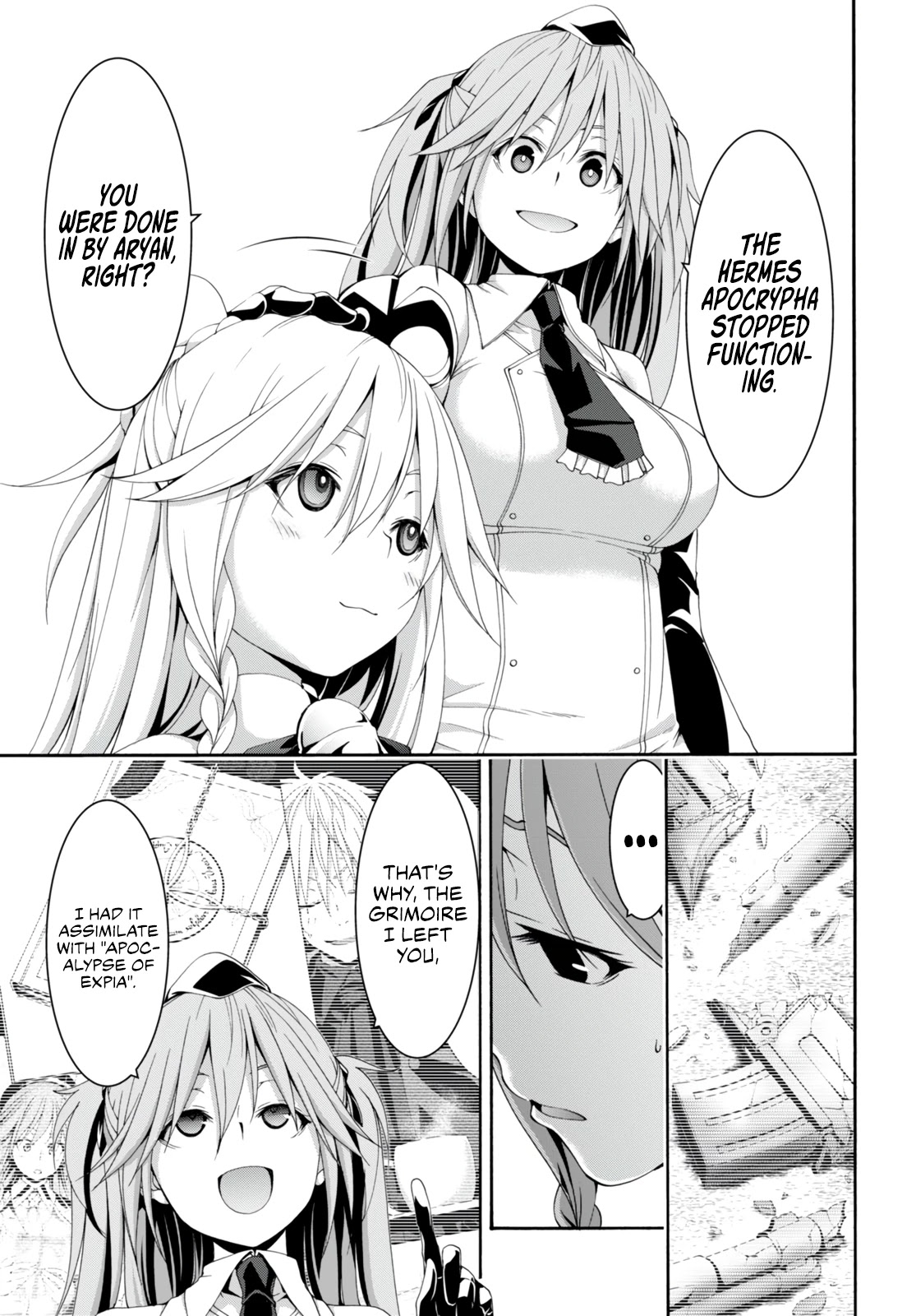 Trinity Seven: 7-Nin no Mahoutsukai Chapter 132 page 12 - Chapter 132
