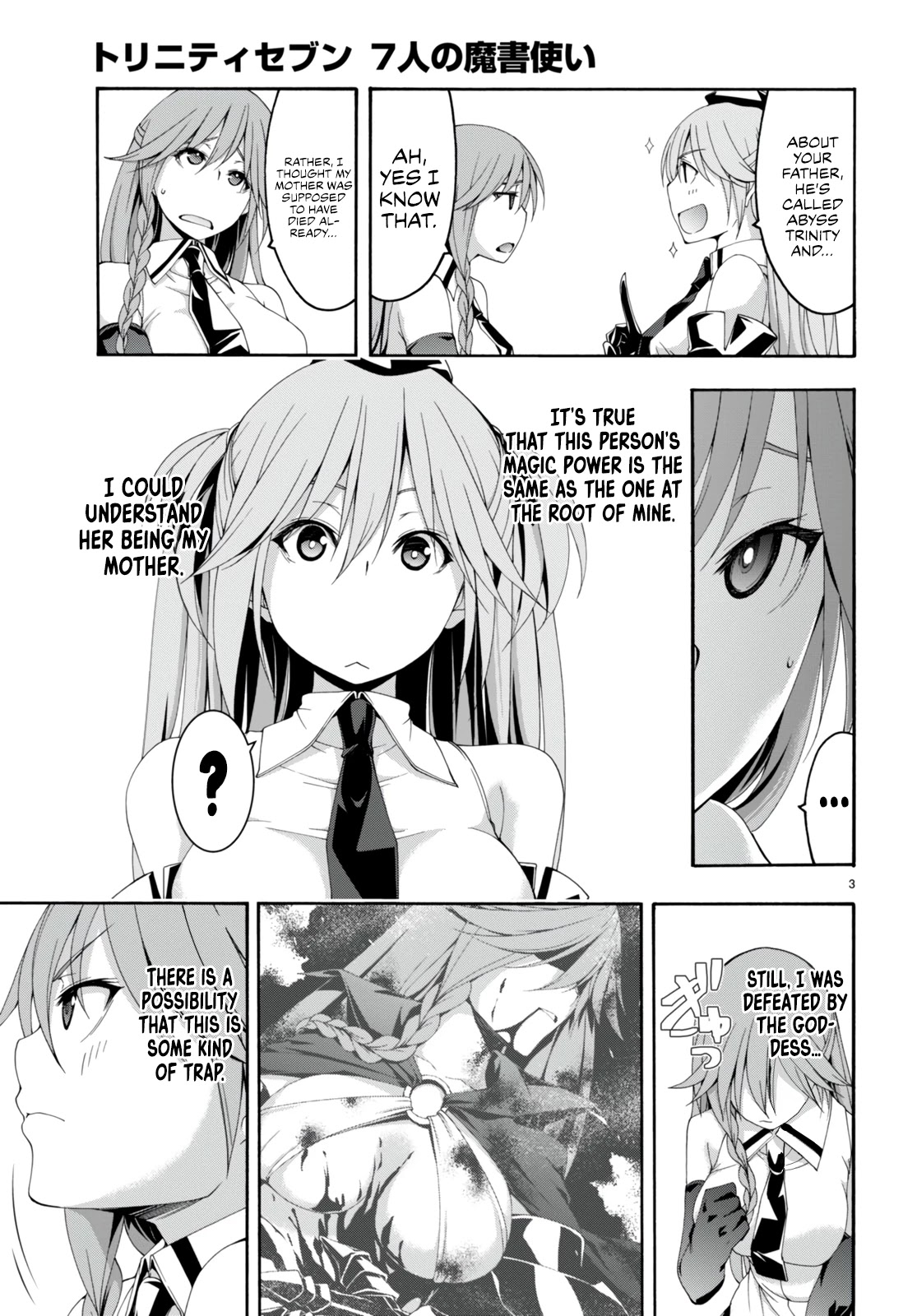 Trinity Seven: 7-Nin no Mahoutsukai Chapter 132 page 6 - Chapter 132