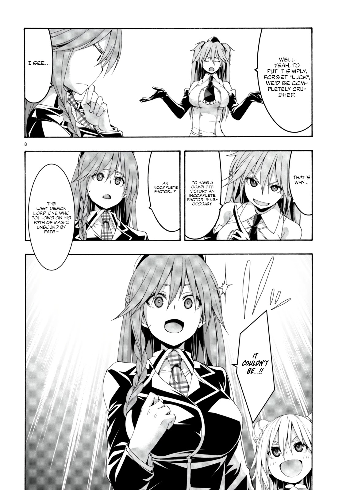 Trinity Seven: 7-Nin no Mahoutsukai Chapter 133 page 10 - Chapter 133