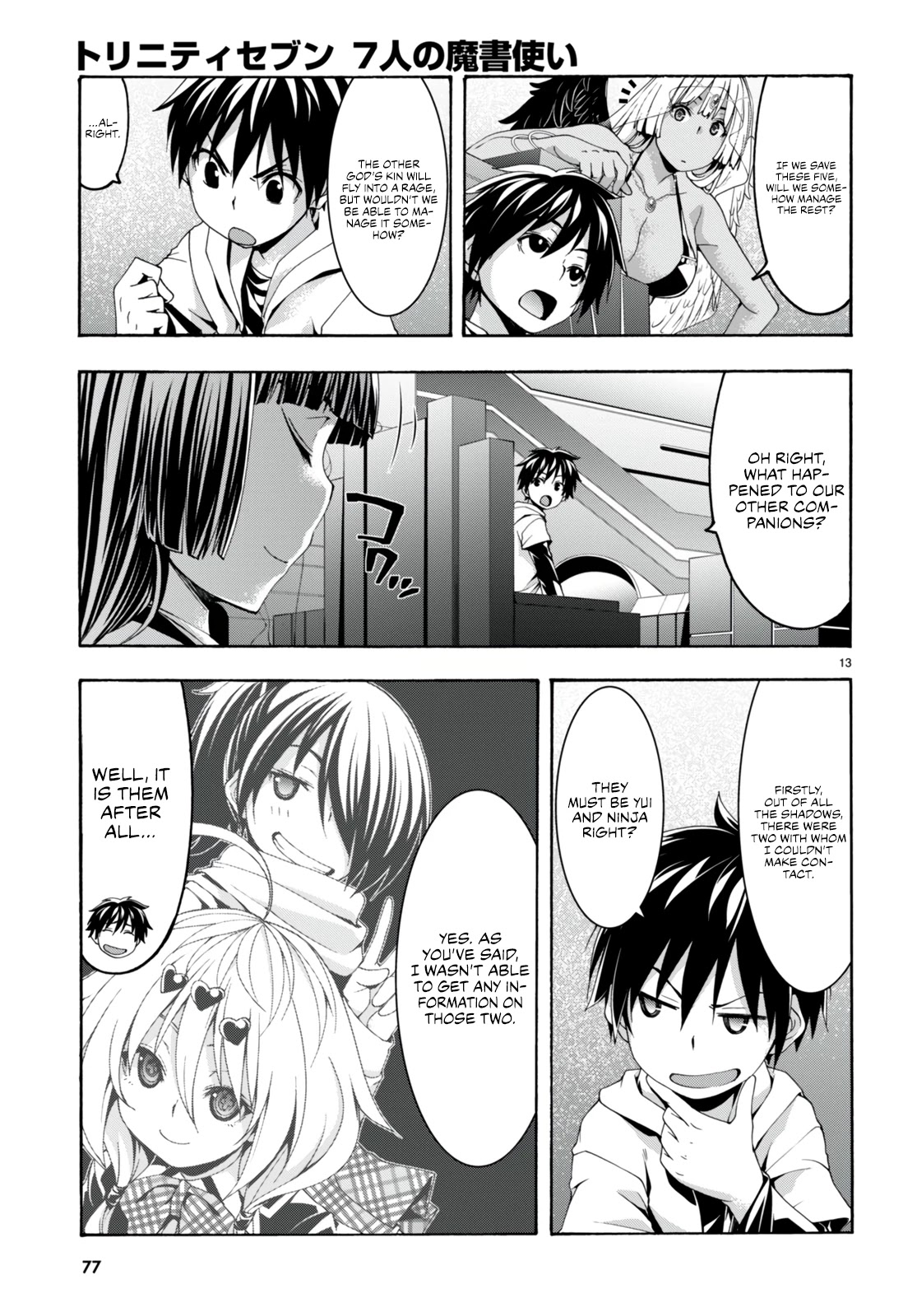 Trinity Seven: 7-Nin no Mahoutsukai Chapter 133 page 15 - Chapter 133