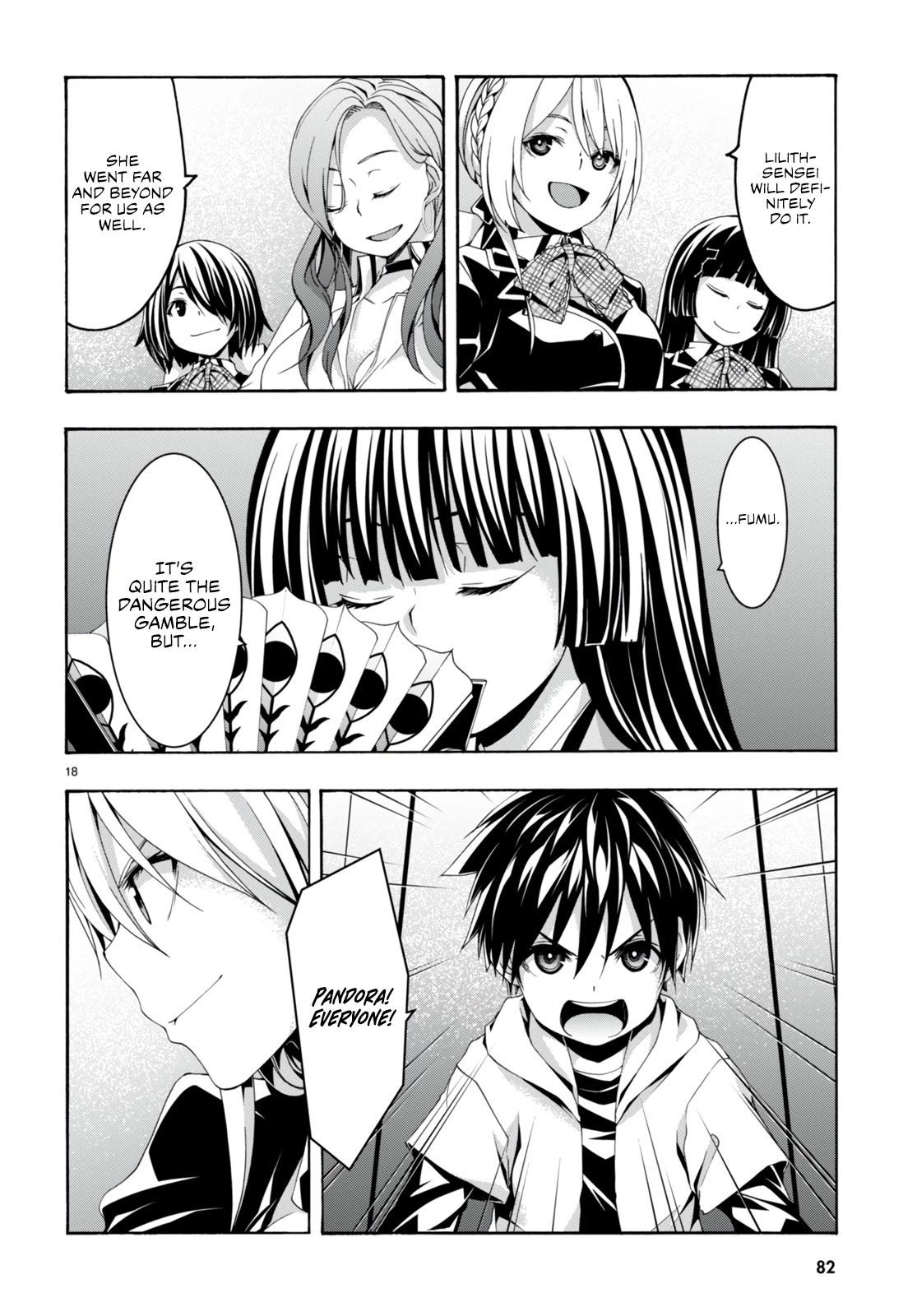 Trinity Seven: 7-Nin no Mahoutsukai Chapter 133 page 20 - Chapter 133