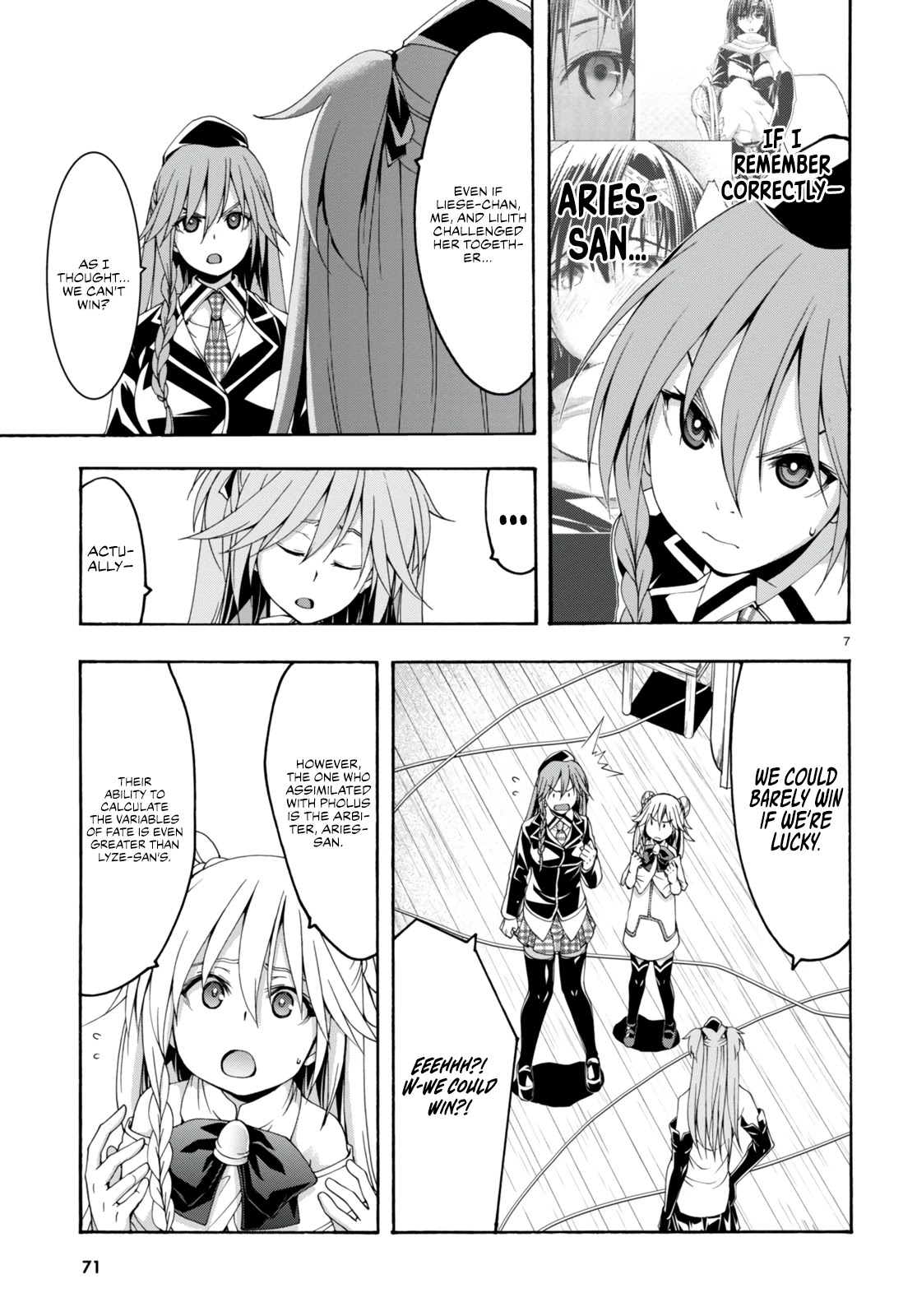 Trinity Seven: 7-Nin no Mahoutsukai Chapter 133 page 9 - Chapter 133