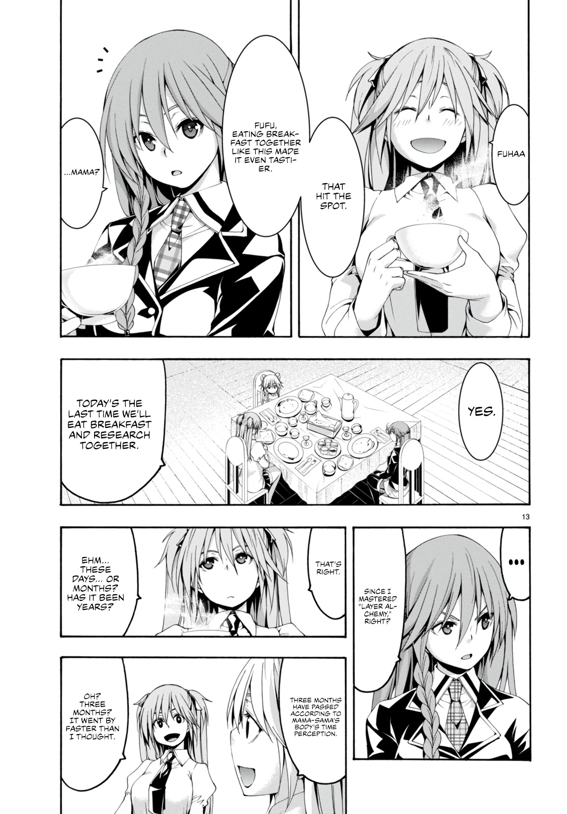 Trinity Seven: 7-Nin no Mahoutsukai Chapter 134 page 14 - Chapter 134