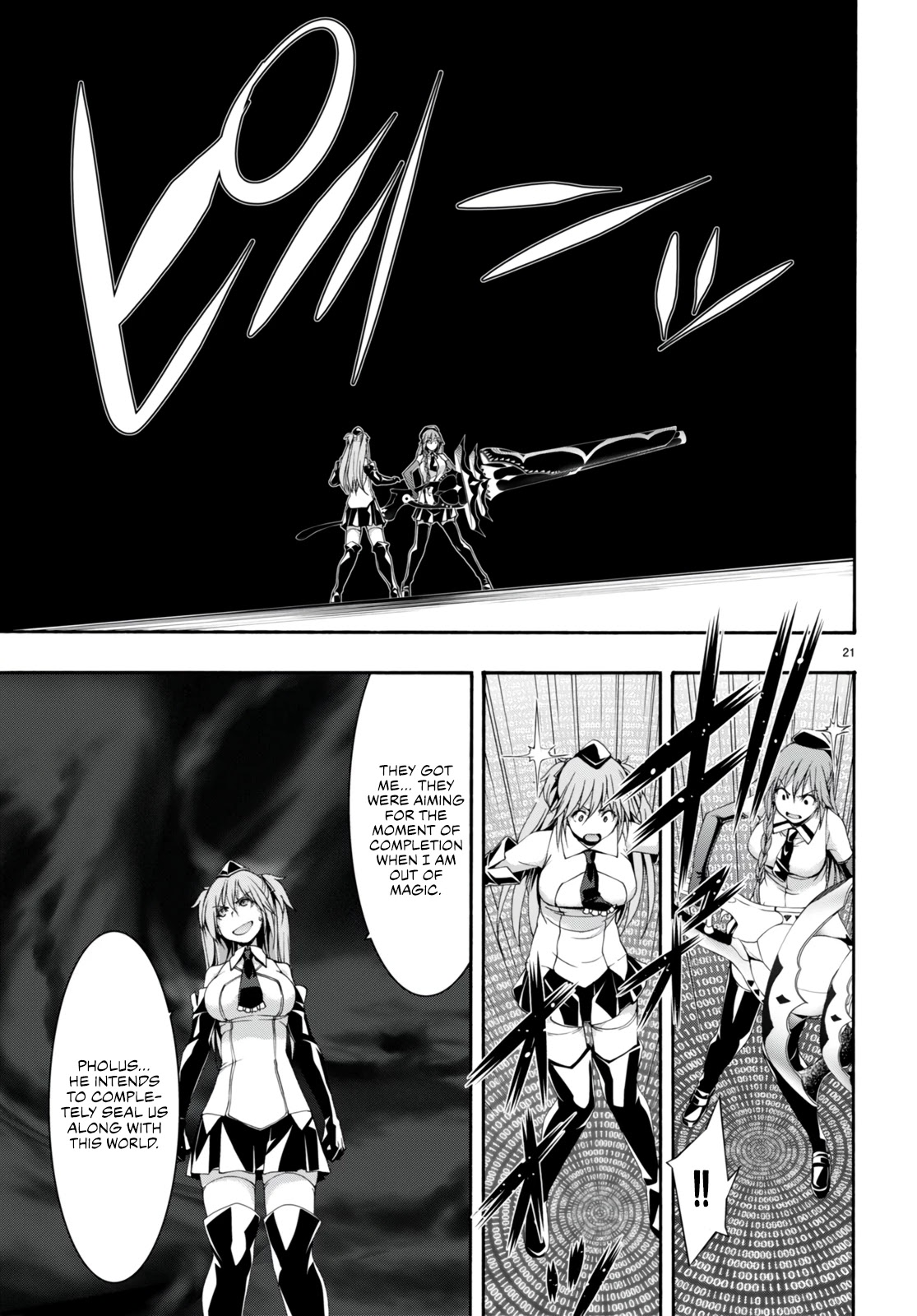 Trinity Seven: 7-Nin no Mahoutsukai Chapter 134 page 21 - Chapter 134