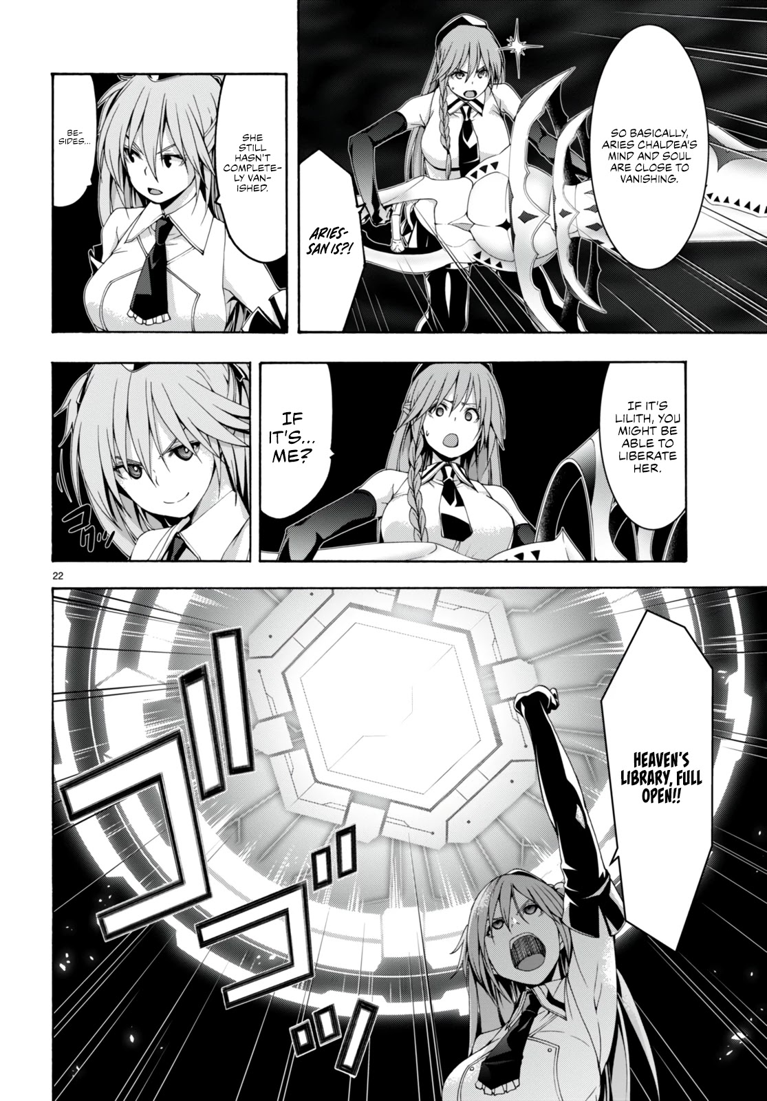 Trinity Seven: 7-Nin no Mahoutsukai Chapter 134 page 22 - Chapter 134