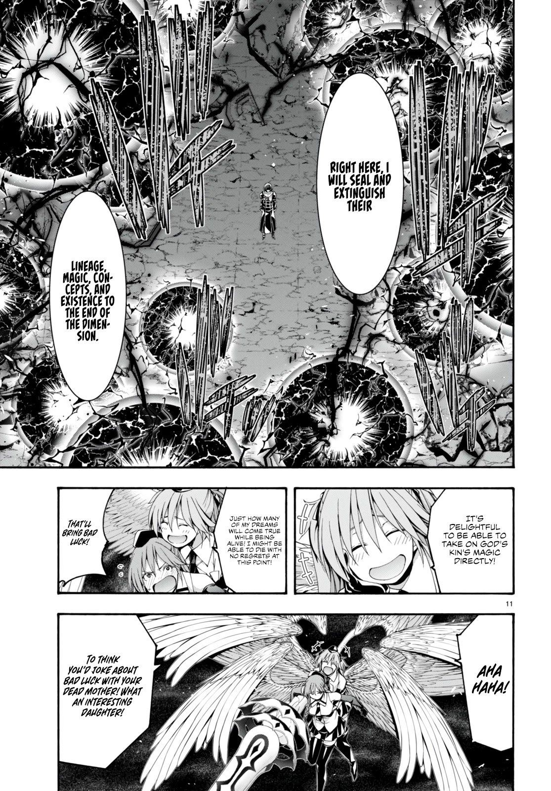 Trinity Seven: 7-Nin no Mahoutsukai Chapter 135 page 12 - Chapter 135