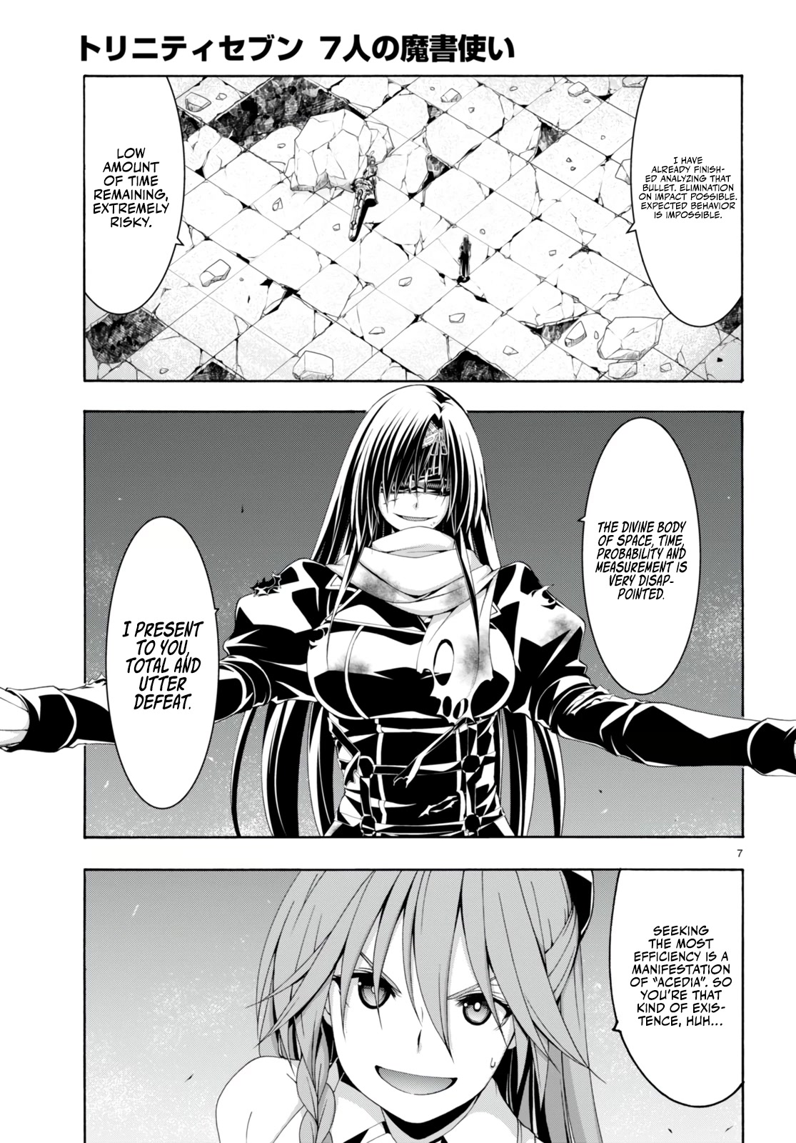 Trinity Seven: 7-Nin no Mahoutsukai Chapter 136 page 8 - Chapter 136