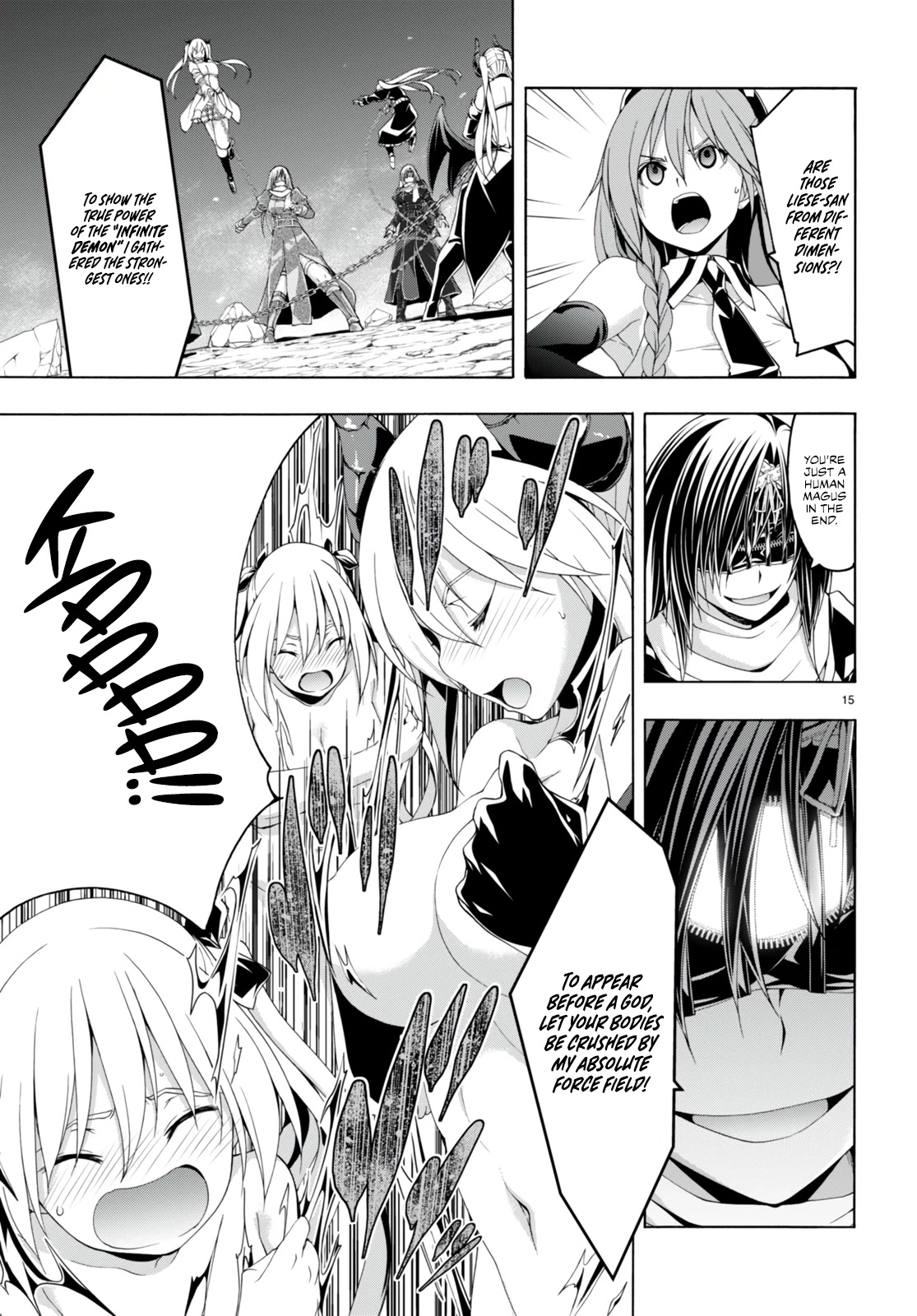 Trinity Seven: 7-Nin no Mahoutsukai Chapter 137 page 17 - Chapter 137