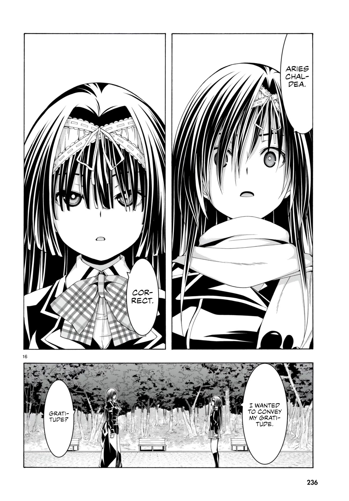 Trinity Seven: 7-Nin no Mahoutsukai Chapter 138 page 15 - Chapter 138