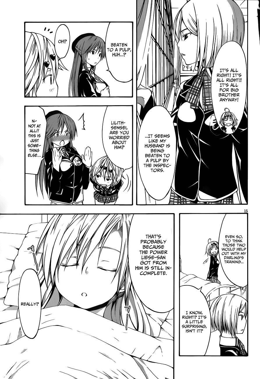 Trinity Seven: 7-Nin no Mahoutsukai Chapter 14 page 17 - Chapter 14: Special Training & Big Event