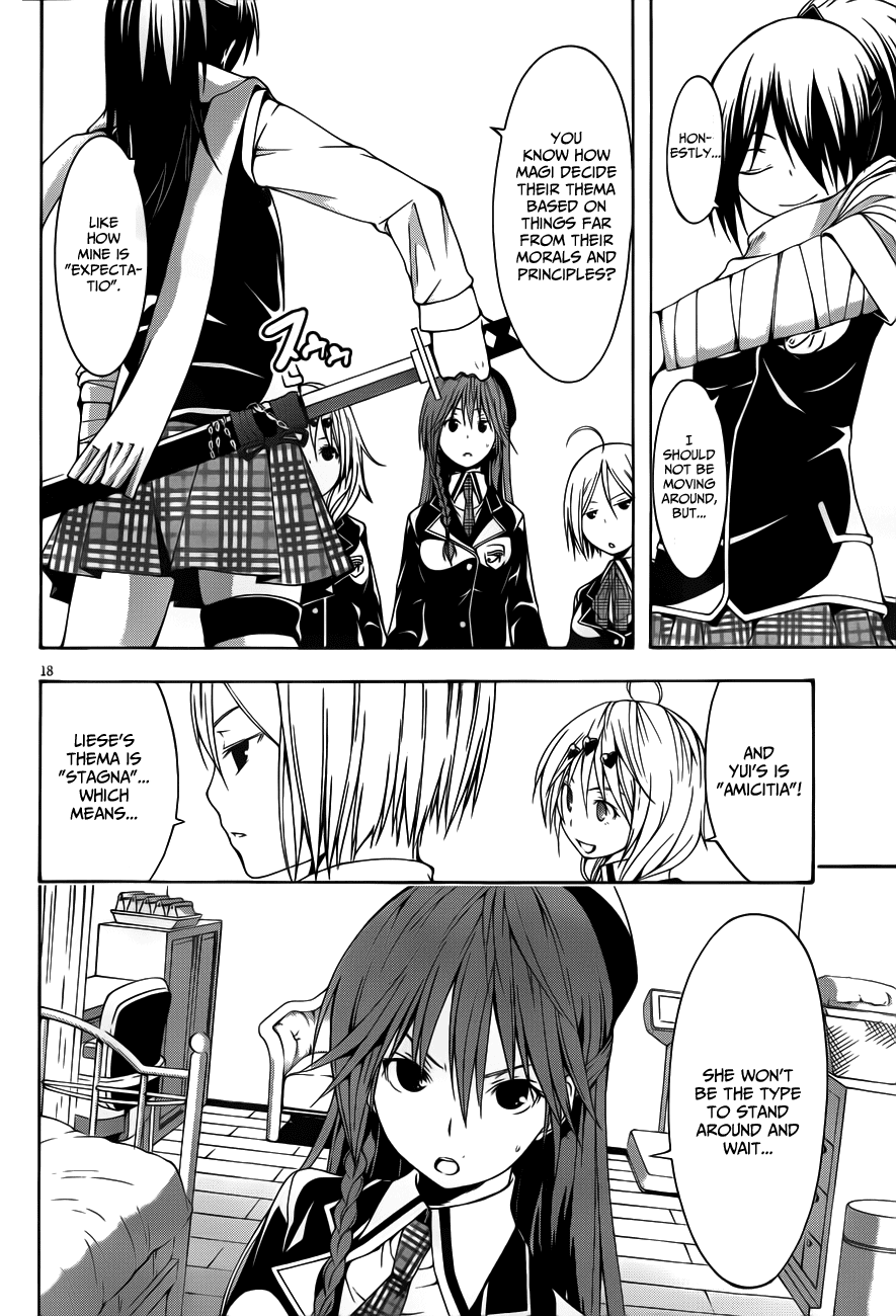 Trinity Seven: 7-Nin no Mahoutsukai Chapter 14 page 20 - Chapter 14: Special Training & Big Event