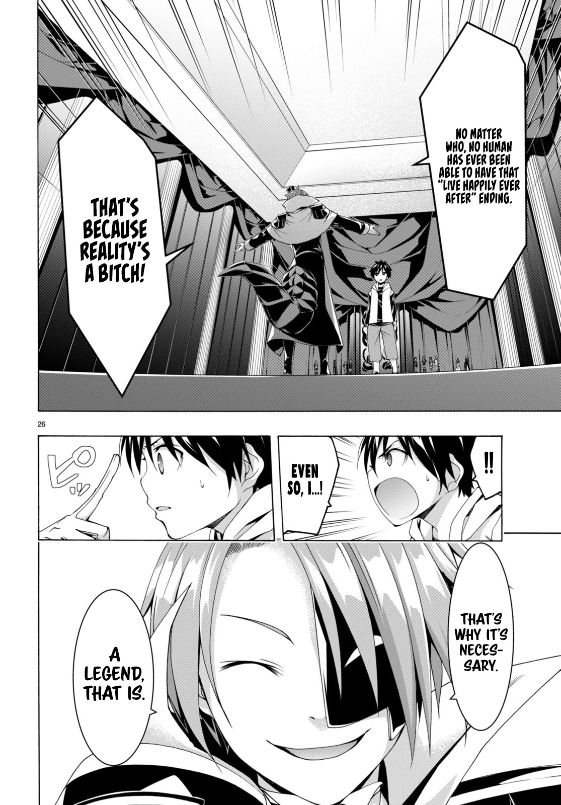Trinity Seven: 7-Nin no Mahoutsukai Chapter 140 page 25 - Chapter 140