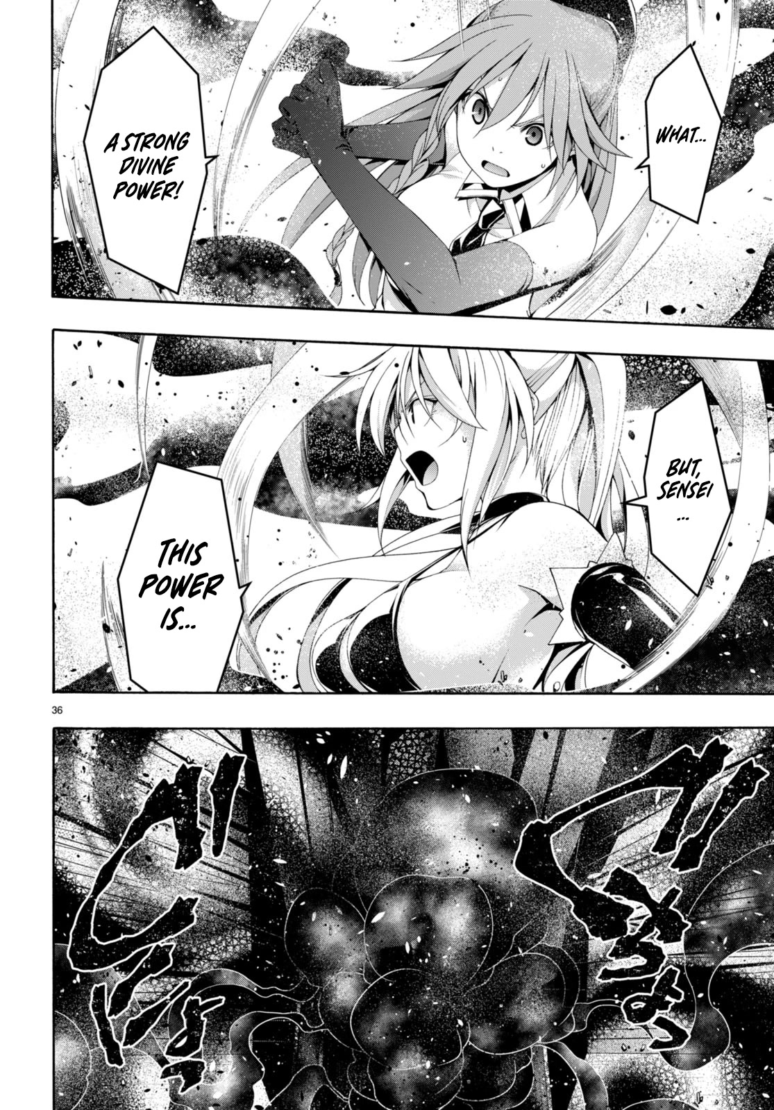 Trinity Seven: 7-Nin no Mahoutsukai Chapter 140 page 34 - Chapter 140