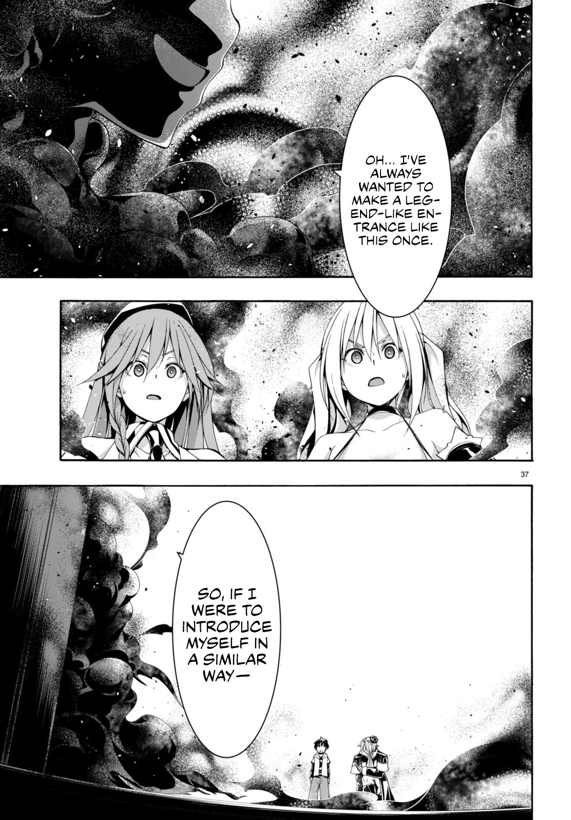 Trinity Seven: 7-Nin no Mahoutsukai Chapter 140 page 35 - Chapter 140